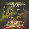 Sonntag, 12.07., Einsendeschluss: .rcn präsentiert: OVERKILL, Do. 16.7., Nbg. Z-Bau