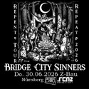 Neue Verlosung, Murder Folk aus Portland/Oregon: .rcn präsentiert: BRIDGE CITY SINNERS, Di. 30.06.2026, Nbg. Z-Bau