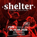 Veganer Melodic Hardcore: .rcn präsentiert: SHELTER Di. 16.06.2026, Nürnberg, Z-Bau