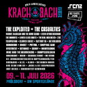 Der letzte Pogo: .rcn präsentiert: KRACH AM BACH 2026, Do.-So. 09.07.-11.07. Prölsdorf bei Bamberg