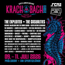 Dienstag 7.7. Einsendeschluss: .rcn präsentiert: KRACH AM BACH, Di. 09.-11.07.2026, Prölsdorf/Steigerwald