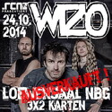 .rcn präsentiert: WIZO KONZERT AM FREITAG 24.10.2014 IM LÖWENSAAL: AUSVERKAUFT!