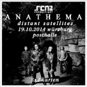 DEMNÄCHST EINSENDESCHLUSS: .rcn präsentiert ANATHEMA, SO. 19.10. 2014