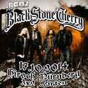 DEMNÄCHST EINSENDESCHLUSS: .rcn präsentiert BLACK STONE CHERRY, FR. 17.10.2014, HIRSCH-NBG. (AUSVERKAUFT)