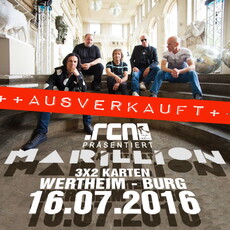 DEMNÄCHST EINSENDESCHLUSS: .rcn präsentiert: MARILLION (AUSVERKAUFT), SA. 16.07.2016, BURG WERTHEIM/MAIN