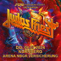 Dienstag Mittag Einsendeschluss: .rcn präsentiert: JUDAS PRIEST, Do. 04.07.2024, Nürnberg, Arena
