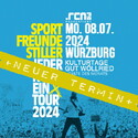 Samstag Einsendeschluss: .rcn präsentiert Sportfreunde Stiller, Do. 27.06.2024, Würzburg-Rottendorf, Gut Wöllried
