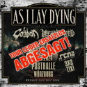 GESAMTE TOUR ABGESAGT: AS I LAY DYING, Fr. 15.11.2024, Würzburg, Posthalle