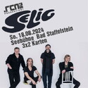 Neues bei unseren Verlosungen: .rcn präsentiert SELIG, So. 18.08.2024, Staffelstein, Seebühne