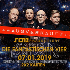 SAMSTAG EINSENDESCHLUSS: .rcn präsentiert: FANTA 4, MO. 07.01.2019, NÜRNBERG-ARENA