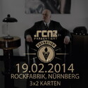 DEMNÄCHST EINSENDESCHLUSS, .rcn präsentiert: VNV NATION, MI. 19.02.2014 NBG. ROCKFABRIK