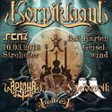 MORGEN EINSENDESCHLUSS: .rcn präsentiert: KORPIKLAANI, SA. 10.03.2018, GEISELWIND-STROHOFER