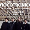 MORGEN EINSENDESCHLUSS: .rcn präsentiert: TOCOTRONIC, FR. 09.03.2018, ERLANGEN, E-WERK (AUSVERKAUFT)