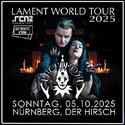 Dienstag (30.09.2025) Einsendeschluss: .rcn präsentiert: LACRIMOSA, So 05.10.2025, Nürnberg, Der Hirsch
