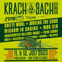 Dienstag Einsendeschluss .rcn präsentiert: KRACH AM BACH, Fr. 11.07./Sa. 12.07.2025, Prölsdorf, Sportgelände