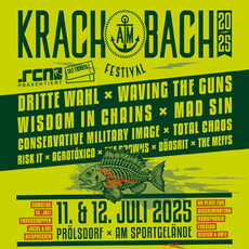 Dienstag Einsendeschluss .rcn präsentiert: KRACH AM BACH, Fr. 11.07./Sa. 12.07.2025, Prölsdorf, Sportgelände