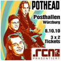 POTHEAD IN WÜRZBURG AM 08.10.2010: WIR VERLOSEN TICKETS!