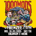 Samstag Einsendeschluss: .rcn präsentiert: 1000MODS, Mo. 31.03.2025, Erlangen, E-Werk