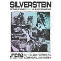Vorankündigung Verlosung: .rcn präsentiert Silverstein (25 Years), Dienstag, 11.03.2025, Nürnberg, Löwensaal