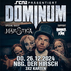 Freitag Einsendeschluss .rcn präsentiert DOMINUM, Do. 26.12.2024, Nürnberg, Der Hirsch