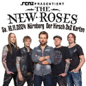 Heute Einsendeschluß: .rcn präsentiert THE NEW ROSES,  Samstag, 16.11.2024, Nürnberg, Der Hirsch