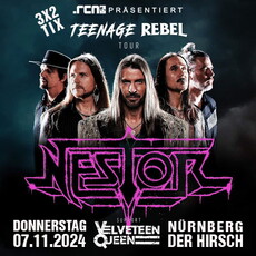 DIENSTAG EINSENDESCHLUSS: .rcn präsentiert: NESTOR, DO. 07.11.2024, Nürnberg, Der Hirsch