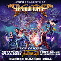 Neue Verlosung: .rcn präsentiert DRAGONFORCE, Mi. 07.08.2024, Würzburg, Posthalle