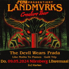Samstag Einsendeschluss: .rcn präsentiert LANDMVRKS, Donnerstag, 09.05.2024,  Nürnberg, LÖWENSAAL