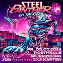 Endlich wieder Fasching! .rcn präsentiert: Steel Panther, Freitag, 05.07.2024, Würzburg, Posthalle