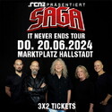 Neues aus Kanada! rcn präsentiert: Saga, Donnerstag, 20.06.2024, Hallstadt bei Bamberg