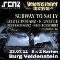 BALD LAST ORDER: VERLOSUNG FÜR VELDENSTEINER FESTIVAL AM 23.07. AUF DER BURG IN NEUHAUS/PEGNITZ