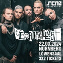 Montag Einsendeschluss: .rcn präsentiert Lord Of The Lost, Fr. 22.03.2024, Nürnberg, Löwensaal