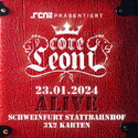 Mittwoch, 17.01. Einsendeschluss: .rcn präsentiert: Core Leoni, Di. 23.01.2024, Nürnberg, Hirsch