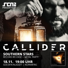 SAMSTAG, 18.11.2023: METALCORE & MODERN METAL PARTY IM GOLDEN NUGGET NÜRNBERG, CALLIDER RELEASEPARTY