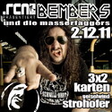 BALD EINSENDESCHLUSS: .rcn präs.: BEMBERS & DIE MASSERFAGGERS, 2.12.2011 GEISELWIND-STROHOFER