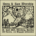 NEUE VERLOSUNG: .rcn Magazin präsentiert UNRU, SA. 20.05.2023, KANTINE, NÜRNBERG