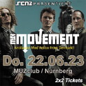 NEUE VERLOSUNG: .rcn präsentiert THE MOVEMENT, DO. 22.06.2023 NBG. MUZ-CLUB