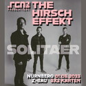 DEMNÄCHST IM Z-BAU: .rcn präsentiert: THE HIRSCH EFFEKT, MI. 01.03.2023, NÜRNBERG, Z-BAU ROTER SALON