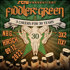 MITTWOCH EINSENDESCHLUSS: .rcn präsentiert: FIDDLER'S GREEN, FR. 09.12.2022, NBG. HIRSCH