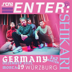 DONNERSTAG EINSENDESCHLUSS: .rcn präsentiert: ENTER SHIKARI, MO. 19.12.2022, WÜRZBURG, POSTHALLE