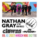 NEUE VERLOSUNG: .rcn präsentiert: NATHAN GRAY & THE , MO. 28.11.2022, NÜRNBERG, DER HIRSCH