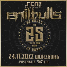 SAMSTAG EINSENDESCHLUSS: .rcn präsentiert: EMIL BULLS, DO. 24.11.2022, WÜRZBURG, POSTHALLE