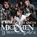 DEMNÄCHST EINSENDESCHLUSS: .rcn präsentiert: OF MICE & MEN, Sonntag, 13.05.2012 HIRSCH NÜRNBERG