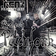 BALD EINSENDESCHLUSS: .rcn präsentiert Project Pitchfork, Freitag, 19.10.2012 Hirsch Nürnberg