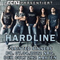 DIENSTAG EINSENDESCHLUSS: .rcn präsentiert: HARDLINE, DO. 07.04.2022, NBG. DER CULT