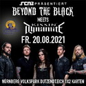 DIENSTAG EINSENDESCHLUSS: .rcn präsentiert: BEYOND THE BLACK MEETS KISSIN' DYNAMITE, FR. 20.08.2021, NBG.STRANDKORB OPEN AIR