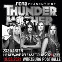 TERMINÄNDERUNG BEI UNSEREN VERLOSUNGEN: .rcn präsentiert: THUNDERMOTHER, SO. 07.03.2021 NÜRNBERG, HIRSCH