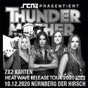 NEU: .rcn präsentiert: THUNDERMOTHER, DO. 10.12.2020 NÜRNBERG HIRSCH