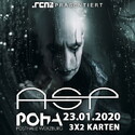 DONNERSTAG EINSENDESCHLUSS: .rcn präsentiert: ASP DO. 23.01.2020, WÜRZBURG, POSTHALLE