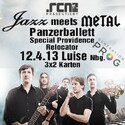 DEMNÄCHST EINSENDESCHLUSS: .rcn präsentiert: JAZZ MEETS METAL; Freitag, 12.4.2013, NÜRNBERG, LUISE